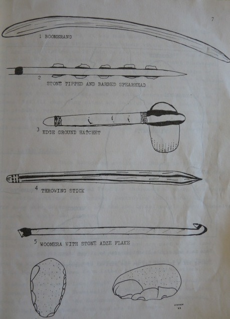 Darug weapons